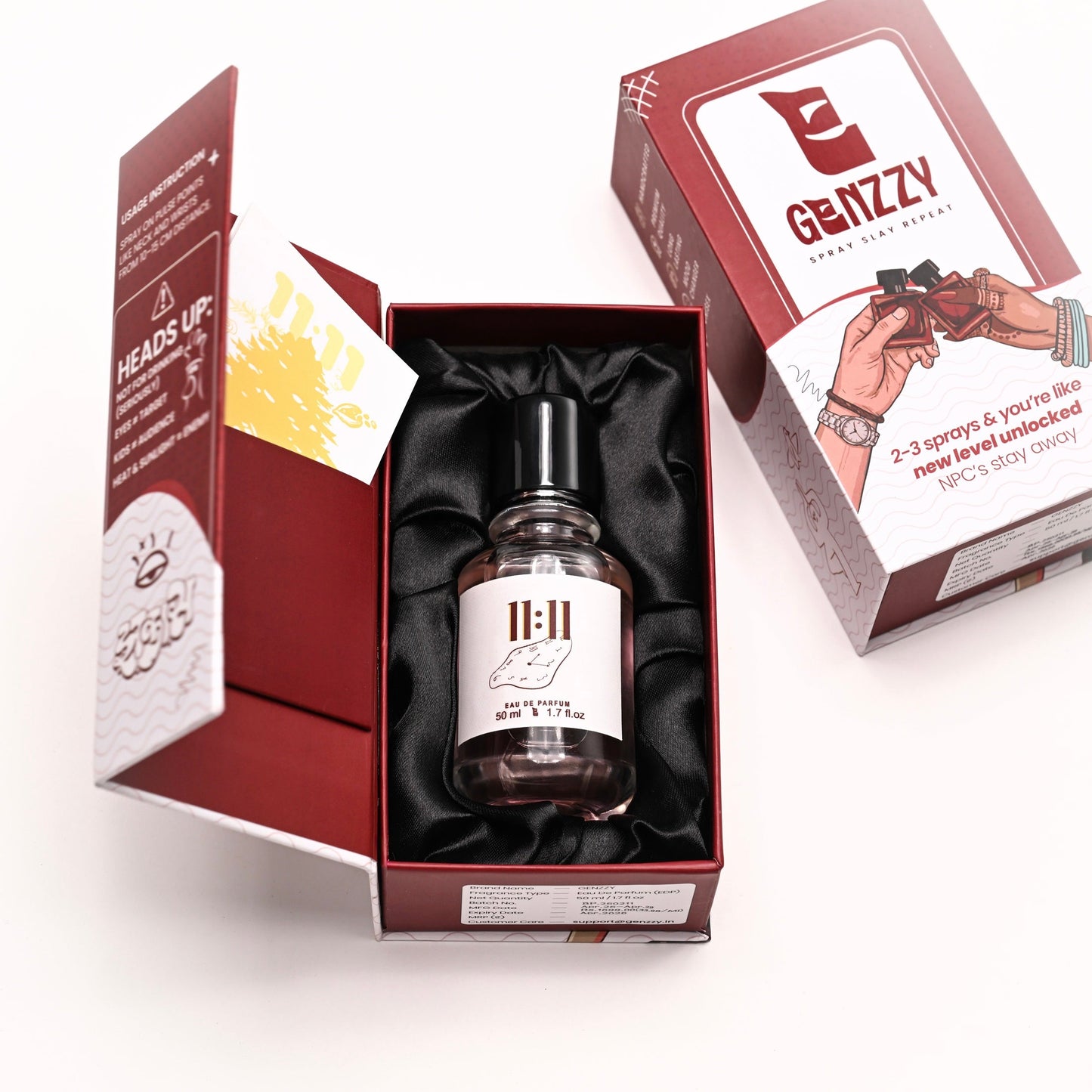 11:11 Eau de Parfum – Fresh 50 ml Long Lasting Perfume